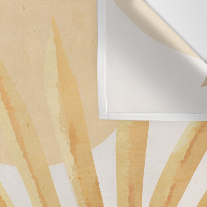 Abstract Art Tropical Leaf 14 Wall Tapestry Gallery Image 3