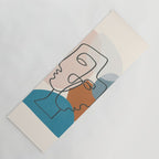 Abstract Profiles 01 Yoga Mat Gallery Image 1