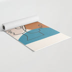 Abstract Profiles 01 Yoga Mat Gallery Image 2