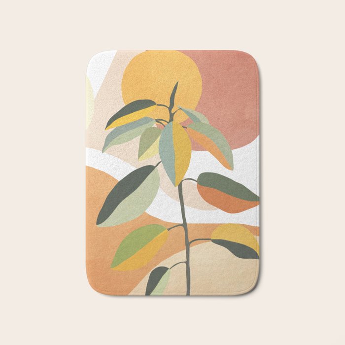 Colorful Branching Out 13 Bath Mat Gallery Image 1