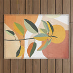 Colorful Branching Out 13 Outdoor Rug Gallery Image 1