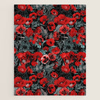 Poppy Garden Jigsaw Puzzle Gallery Image 1