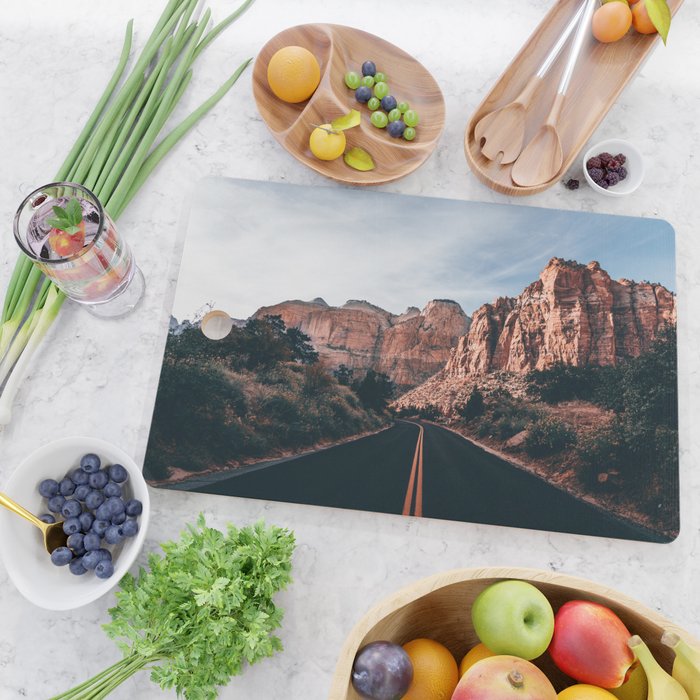 Roads of Zion Cutting Board Gallery Image 2