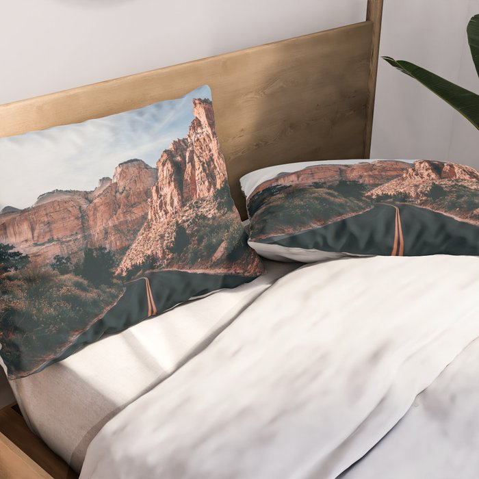 Roads of Zion Pillow Sham Gallery Image 2