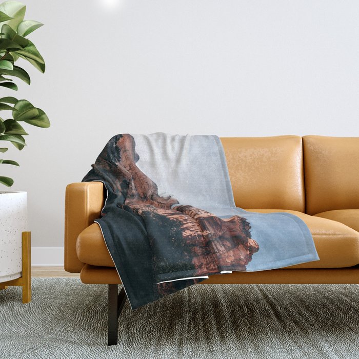 Roads of Zion Throw Blanket Gallery Image 1
