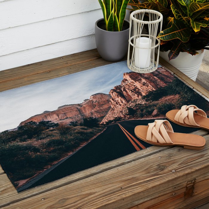 Roads of Zion Outdoor Rug Gallery Image 2