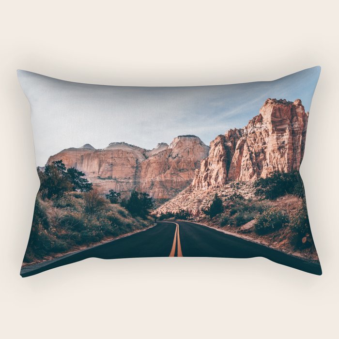 Roads of Zion Rectangular Pillow Gallery Image 2
