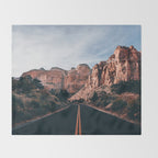 Roads of Zion Throw Blanket Gallery Image 2