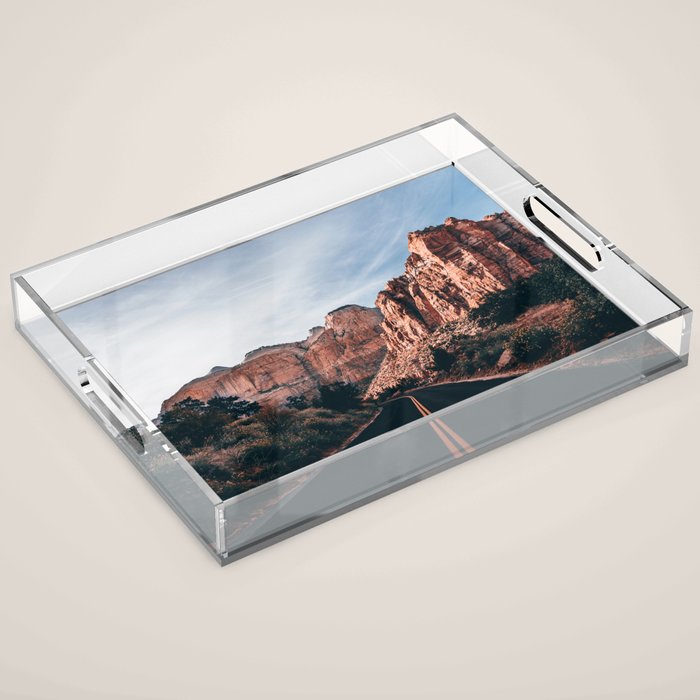 Roads of Zion Acrylic Tray Gallery Image 1