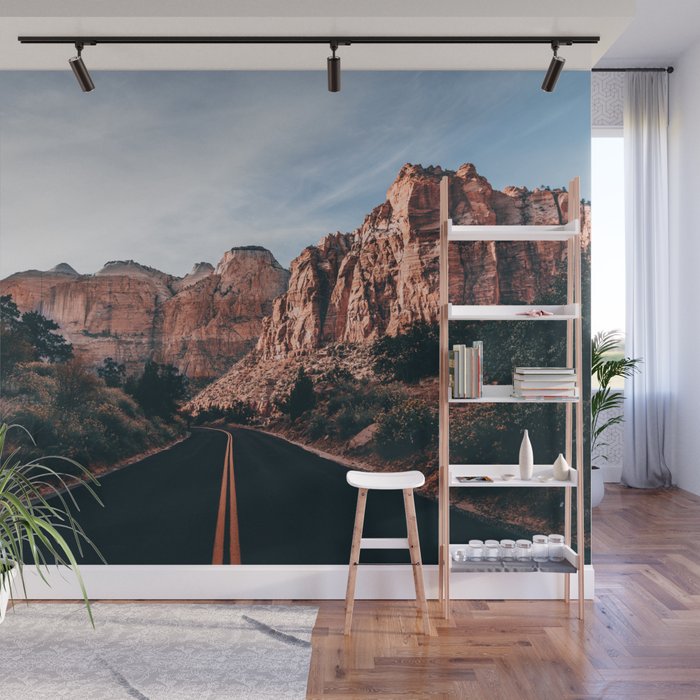 Roads of Zion Wall Mural Gallery Image 1