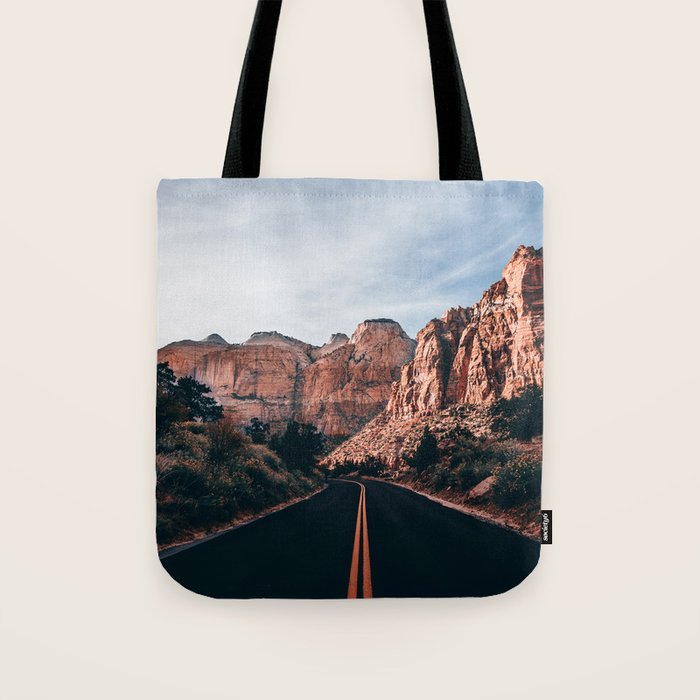 Roads of Zion Tote Bag Gallery Image 1
