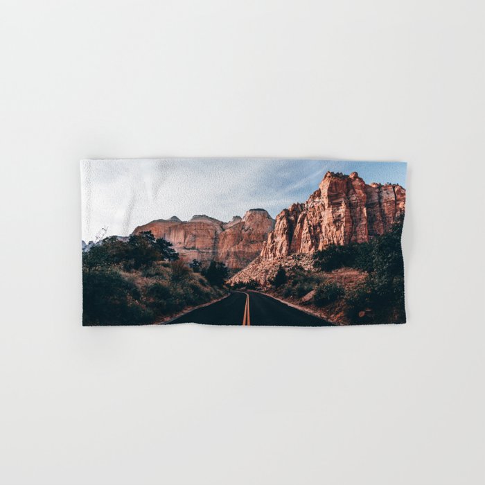 Roads of Zion Bath Towel Gallery Image 1