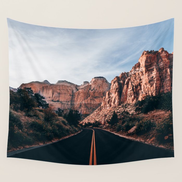 Roads of Zion Wall Tapestry Gallery Image 1