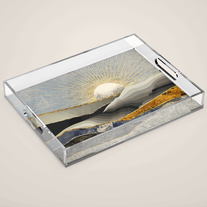 Morning Sun Acrylic Tray Gallery Image 1