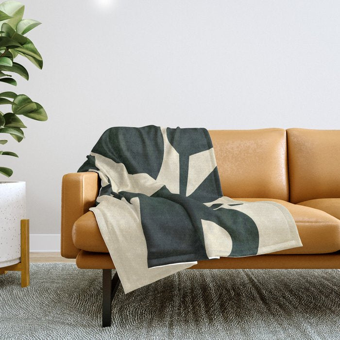 Abstract E020 Throw Blanket Gallery Image 1