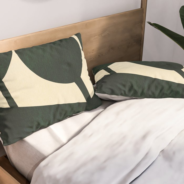 Abstract E020 Pillow Sham Gallery Image 2