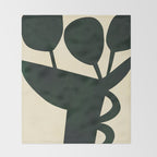 Abstract E020 Throw Blanket Gallery Image 2