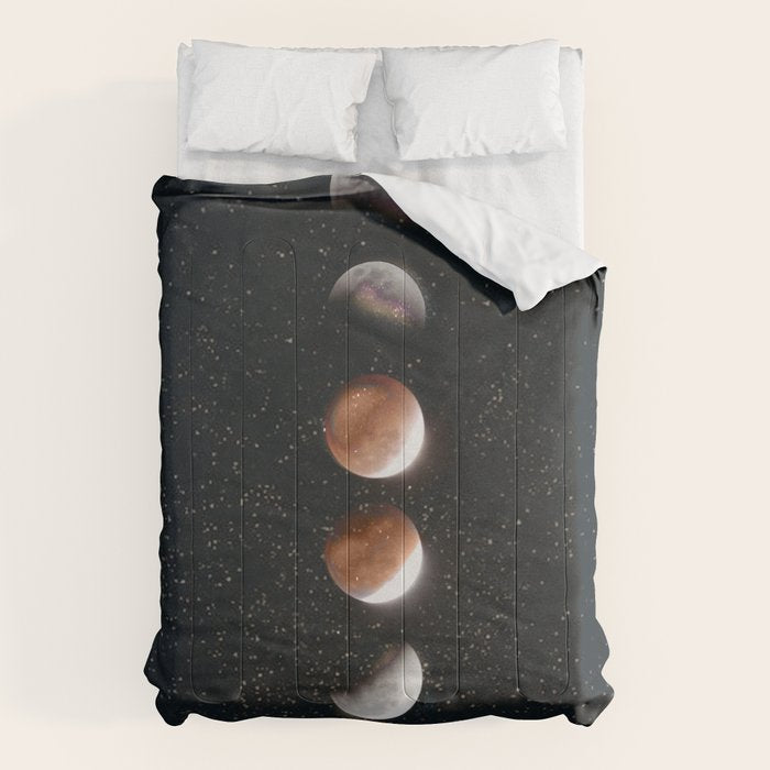 Phases of the Moon II Comforter Gallery Image 6