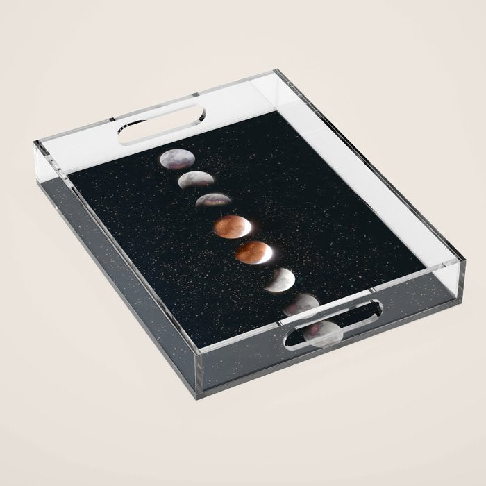 Phases of the Moon II Acrylic Tray Gallery Image 1