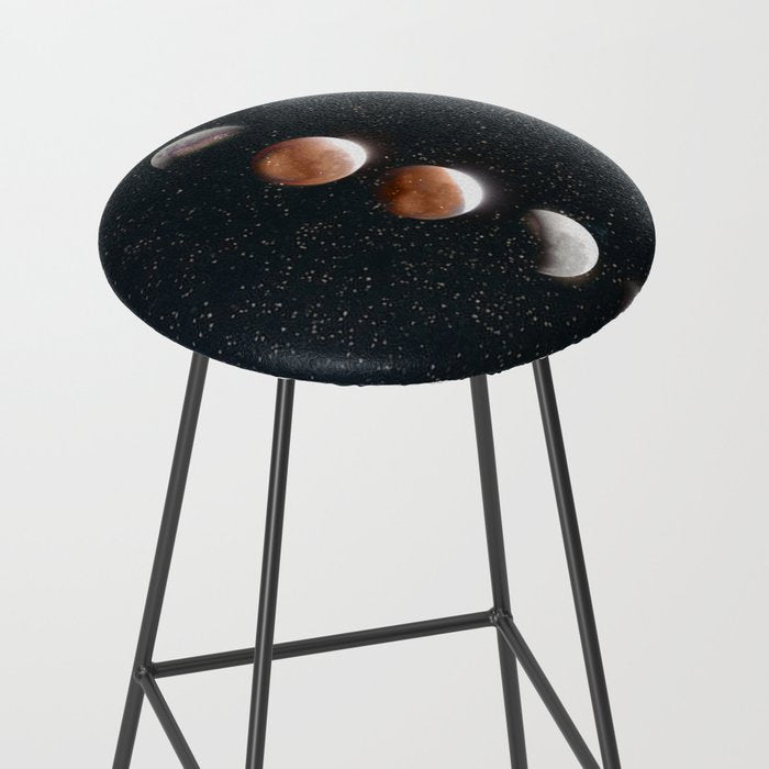 Phases of the Moon II Stool Gallery Image 2