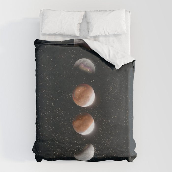 Phases of the Moon II Duvet Cover Gallery Image 6