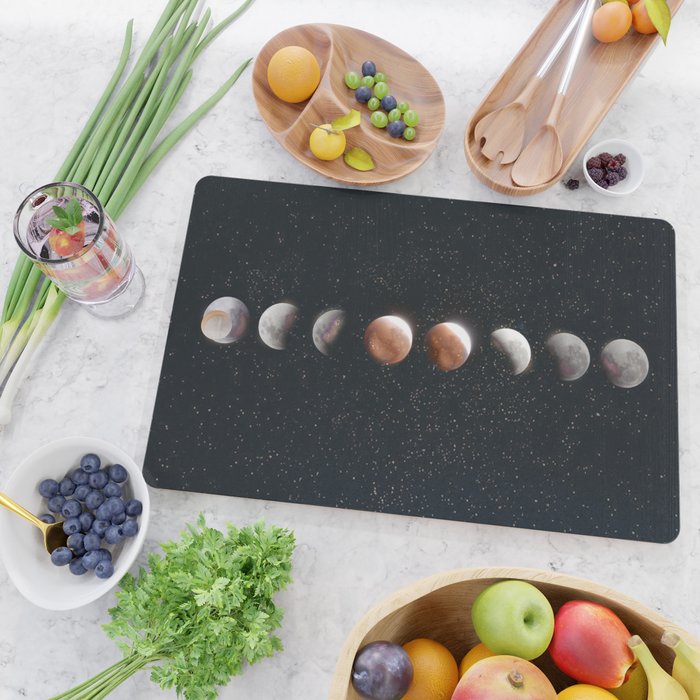 Phases of the Moon II Cutting Board Gallery Image 2