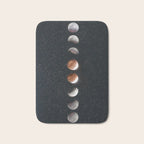 Phases of the Moon II Bath Mat Gallery Image 1