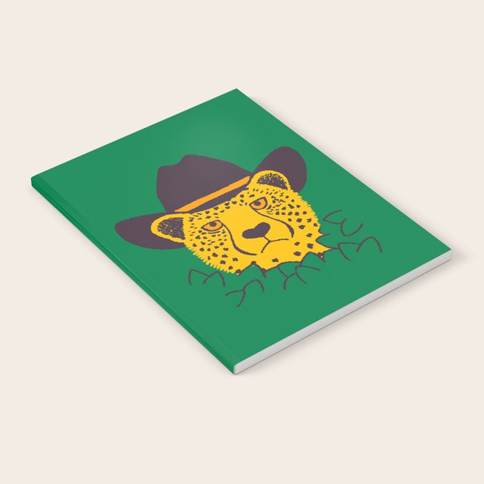 Leafy Cowgirl Cheetah Notebook Gallery Image 2