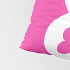 Peace and Love (pink edition) Pillow Sham Gallery Image 4