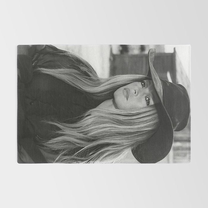 Brigitte Bardot in Black Hat Rug Gallery Image 2