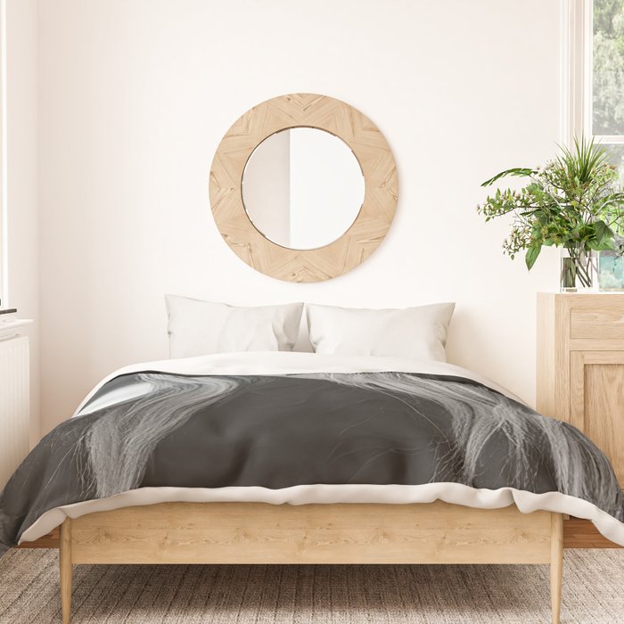 Brigitte Bardot in Black Hat Duvet Cover Gallery Image 3