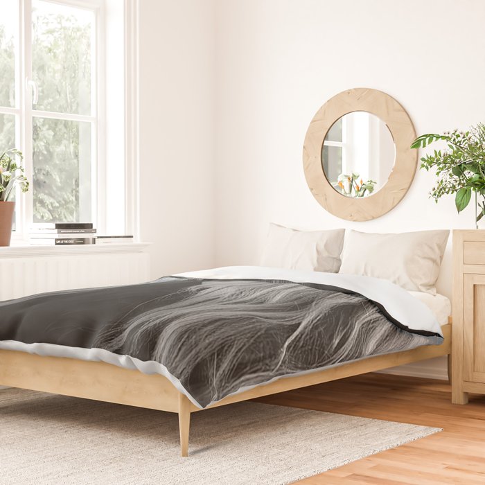 Brigitte Bardot in Black Hat Duvet Cover Gallery Image 2