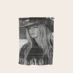 Brigitte Bardot in Black Hat Wall Hanging Gallery Image 1