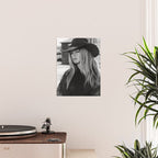 Brigitte Bardot in Black Hat Poster Gallery Image 2