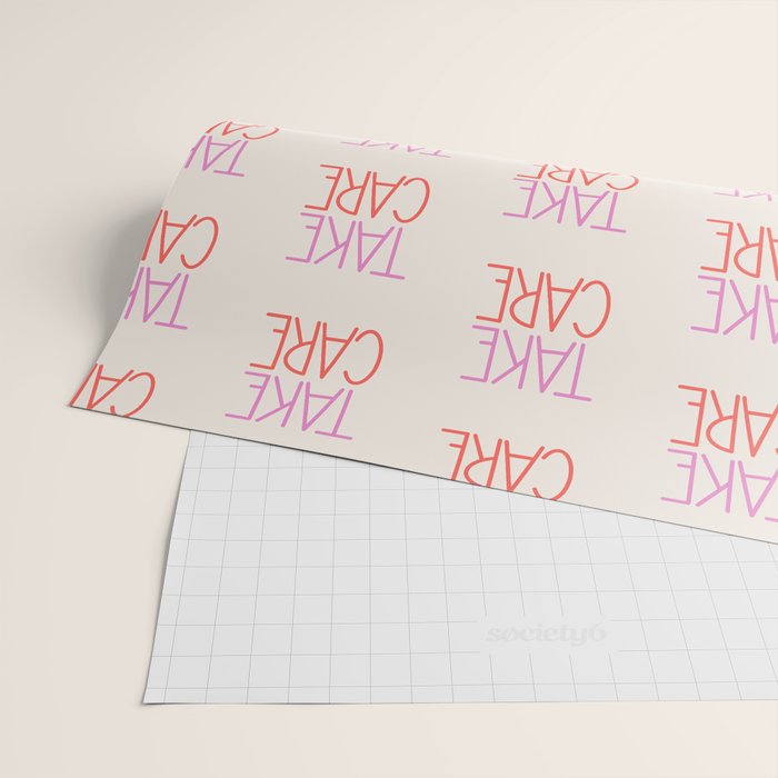 Take Care Wrapping Paper Gallery Image 2