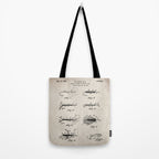 Fly Fishing Patent - Fisherman Art - Antique Tote Bag Gallery Image 2