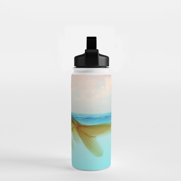 goldfish with a shark fin Water Bottle Gallery Image 2