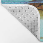goldfish with a shark fin Bath Mat Gallery Image 2