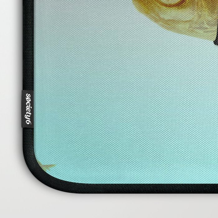 goldfish with a shark fin Laptop Sleeve Gallery Image 3
