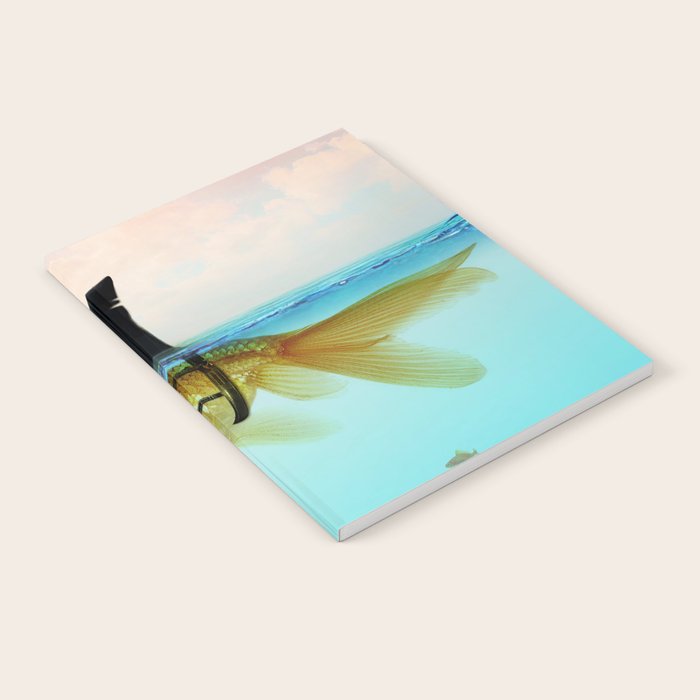 goldfish with a shark fin Notebook Gallery Image 2