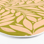 Vintage Leaves  Bath Mat Gallery Image 3