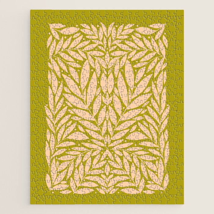 Vintage Leaves  Jigsaw Puzzle Gallery Image 1