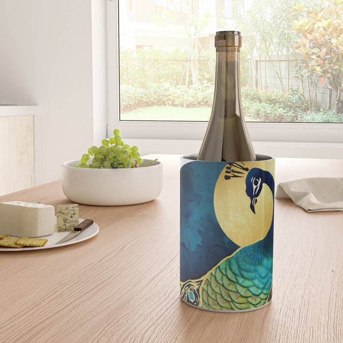 Golden Peacock Wine Chiller Gallery Image 4