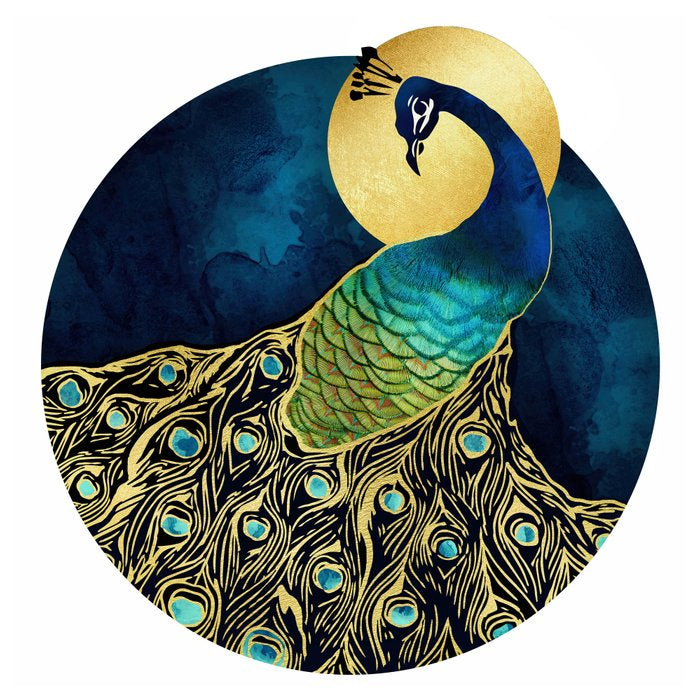 Golden Peacock Coffee Mug Gallery Image 2