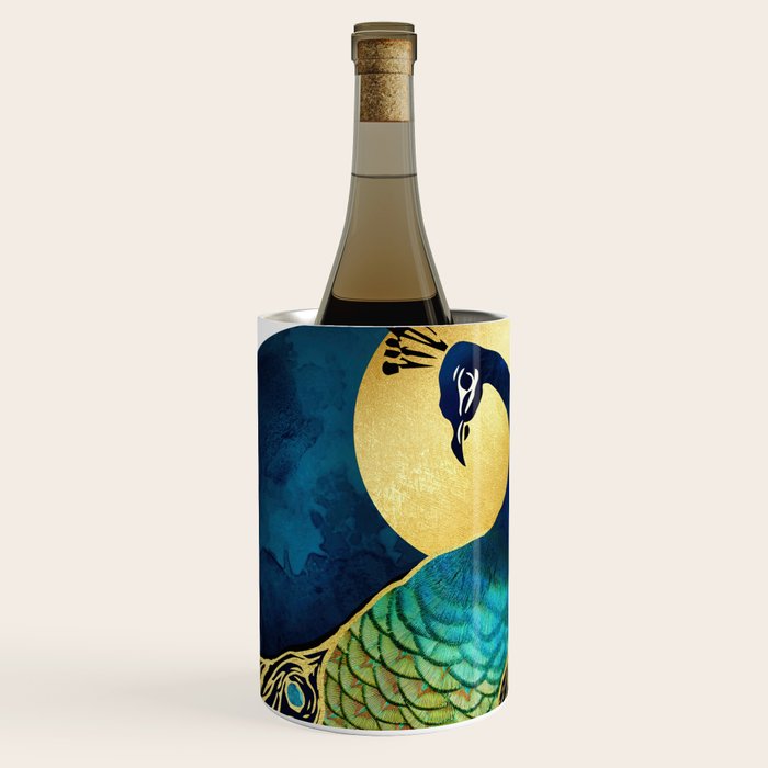 Golden Peacock Wine Chiller Gallery Image 1