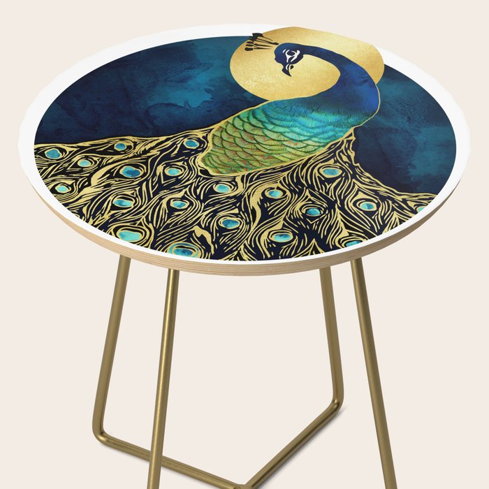 Golden Peacock Side Table Gallery Image 2