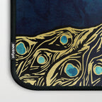 Golden Peacock Laptop Sleeve Gallery Image 3