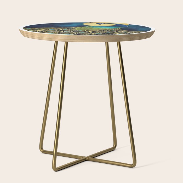 Golden Peacock Side Table Gallery Image 1
