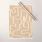 Abstract line art 143 Wrapping Paper Gallery Image 1