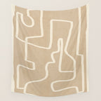 Abstract line art 143 Wall Tapestry Gallery Image 4